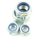 M14 M16 M18 M20 Nyloc Locking Nuts Type Steel Grade 8 Zinc Plated Metric Course