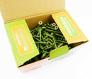 TIMco GREEN DECKING SCREWS 4.5 x 50mm COATED POZI COUNTERSUNK CSK EXTERIOR PZ2