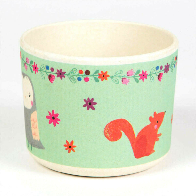 Eco Friendly Bamboo Composite Kids Cold Hot Drink Mug Cup Boys Girls Tableware