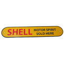 Large 51cm Shell Cast Iron Sign Plaque Door Wall Garage Gate Petrol Fuel Oil