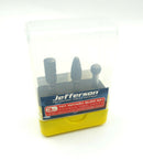 Jefferson 3pc TCT rotary burr Rotary Burr Set in Mini-Box Tungsten Carbide HSS