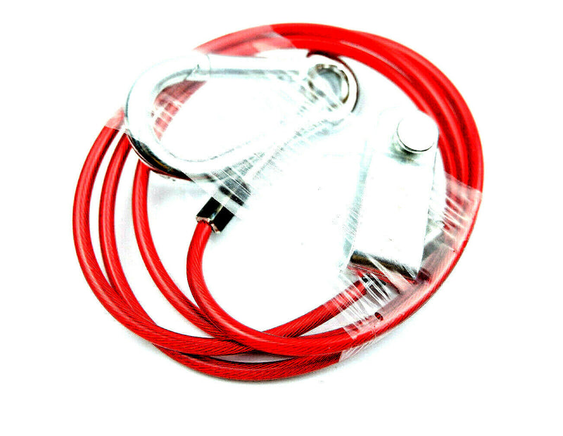 BREAKAWAY SAFETY CABLE FOR IFOR WILLIAMS TRAILERS - CLEVIS TYPE  Snatch Red x 1