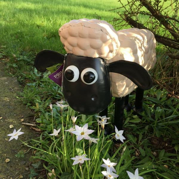Primus Metal Shaun the Sheep Official Garden Ornament Figure Sculpture Gift Idea