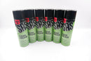 6 x S.A.S Clear Grease 500ml silicone Free, Water Resistance Low visibility