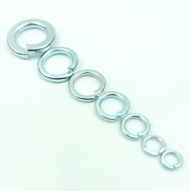 300 Grams of M6 M8 M10 M12 M14 M16 Spring Washers Washer Mixed Assorted Pack