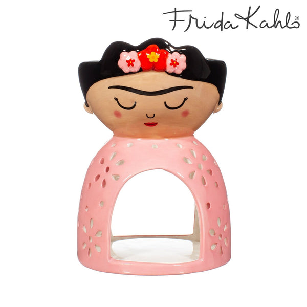 Sass & Belle Frida Kahlo Oil Wax Melt Ceramic Tealight Burner