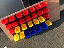 44 Piece Plastic Storage Bins With Backboard For Wall Mounting Tool Organiser