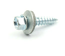 200 x 6.3 x 32 TEK ROOFING SCREWS HEX HEAD  SEALING WASHER FOR FIXING TO TIMBER