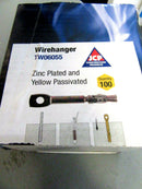 M6x55 Zinc Plated Yellow Tie Wire Hangers Suspended Ceiling For Concrete