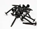 BLACK SELF DRILLING CAR INTERIOR PANEL SCREWS - SELF TAPPING ZINC
