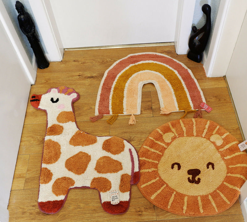 Sass & Belle Cotton Rugs Kids Childrens Bedroom Rugs Carpets Nursery Decor Gift