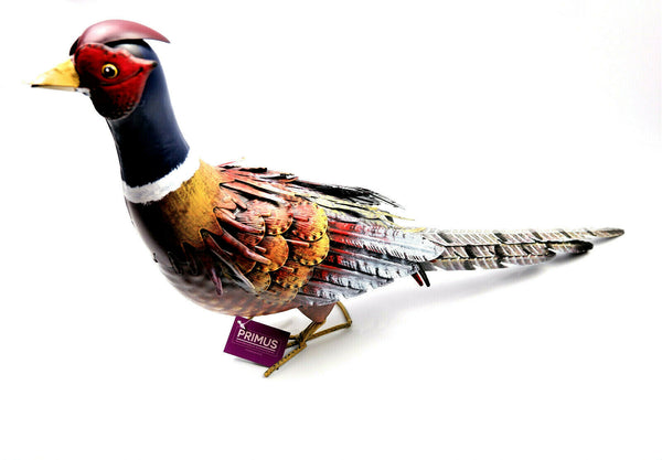 LIFE SIZE PHEASANT Metal Garden Ornament Lifelike Outdoor Indoor Garden Bird