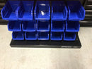 47 Piece Free Standing Storage Bin System DIY Garage Organiser