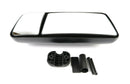 DOUBLE UNIVERSAL MIRROR Tractors Truck Digger Wing Split Fixing Zoom Dual HGV