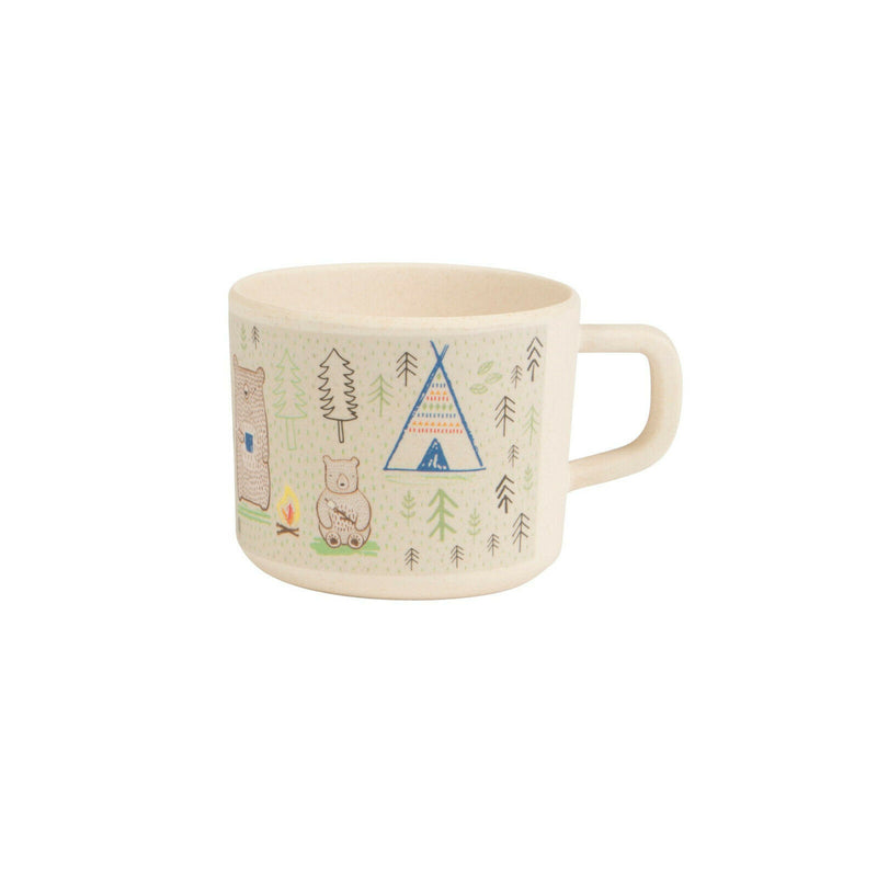 Eco Friendly Bamboo Composite Kids Cold Hot Drink Mug Cup Boys Girls Tableware