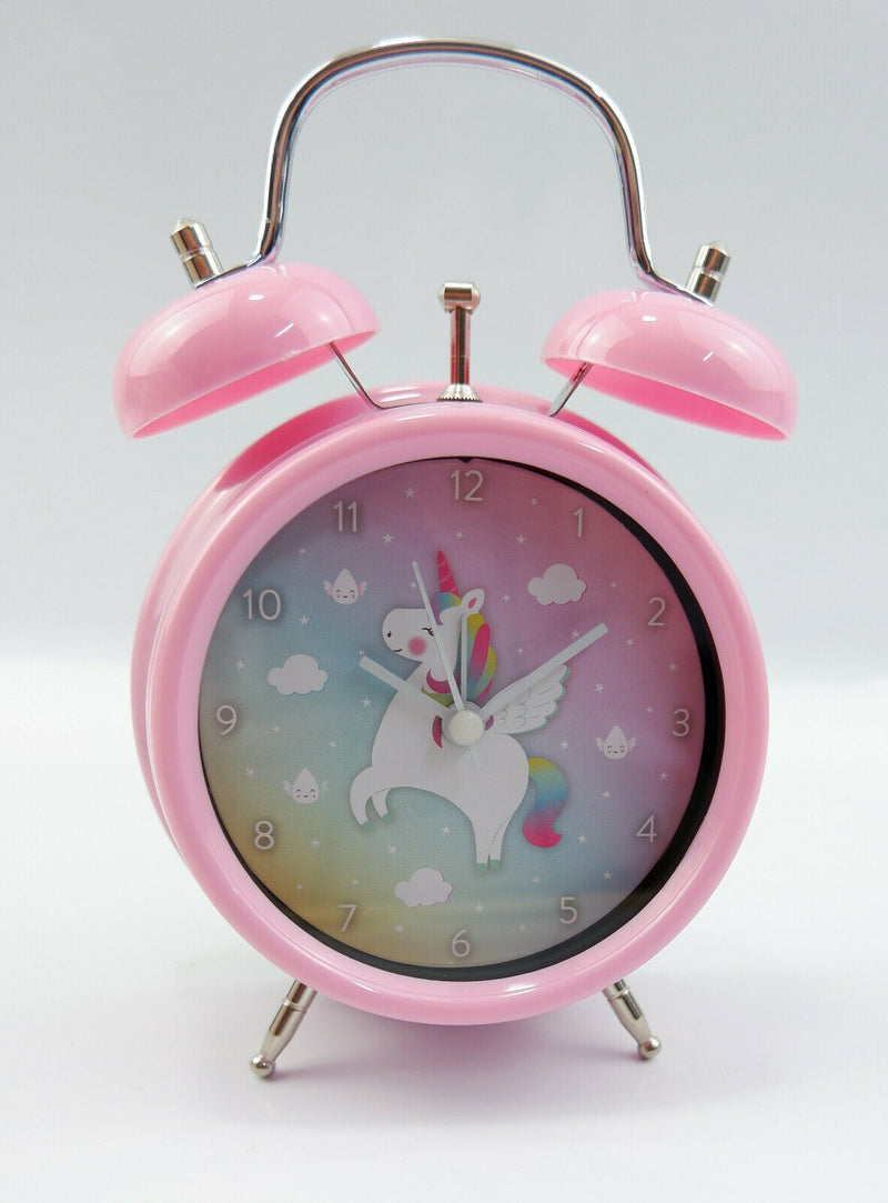 Alarm Clock for kids Bedroom, Lima Llama Rainbow Unicorn Cutie Cat Sass & Belle