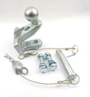 TOW BALL & PIN TOWING HITCH DUAL COUPLING 3.5TON E11 RATED HEAVY DUTY TOW BALL