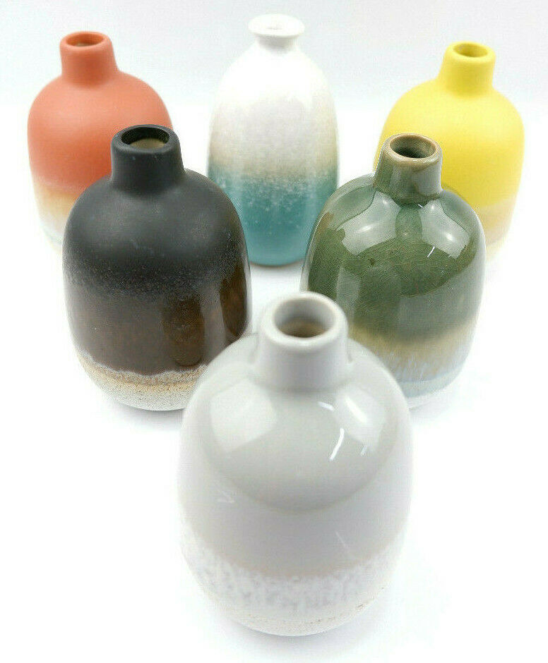 Sass & Belle Mojave Glaze Vases Flower Vase Holder Home Decoration
