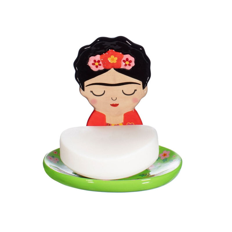Sass & Belle FRIDA Kahlo SOAP DISH Bathroom Tray Holder Modern Gift Boxed