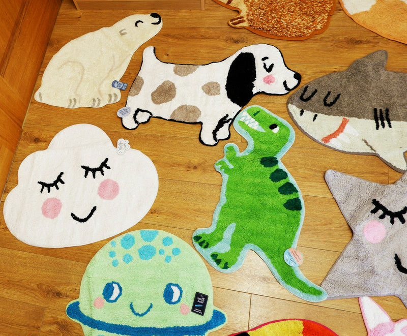 Sass & Belle Cotton Rugs Kids Childrens Bedroom Rugs Carpets Nursery Decor Gift
