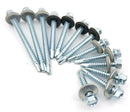 TEK SELF DRILLING SCREWS WITH SEALING WASHERS ZINC PLATED FOR METAL ROOFING CR3