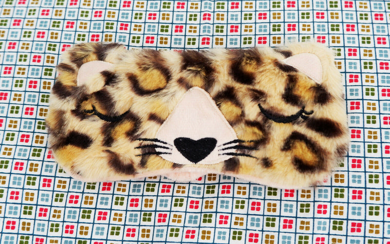 Sass and Belle Novelty Animal Sleep Travel Aid Eye Mask Cat Sloth Leopard Llama