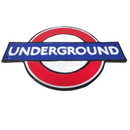 Cast Iron Underground London Tube Network  Reproduction Wall Sign Plaque Train