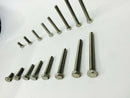 1240pcs M5 ASSORTED BOLTS NUTS AND WASHERS KIT SET A2 STAINLESS DIN933 BOX SET