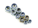 Metric Fine Extra Fine 10.9 Grade High Tensile Nyloc Nuts M8 To M24 Bright Zinc