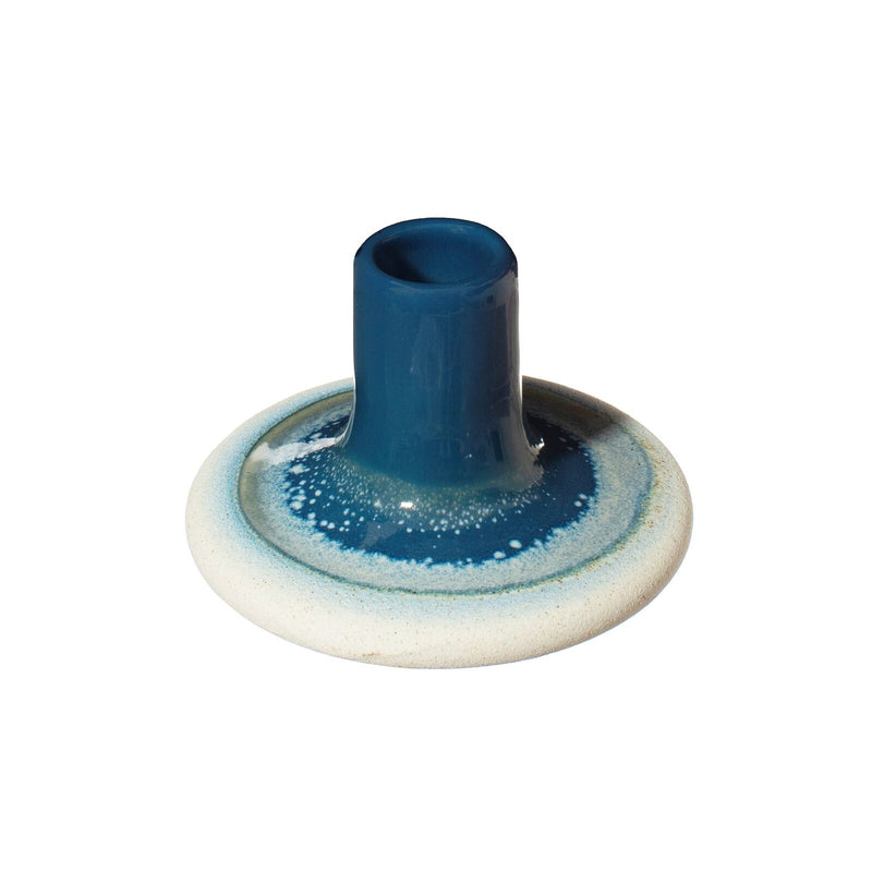 Sass & Belle Mojave Glaze Candlestick Holder Rustic Texture Various Colours