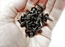 BLACK SELF DRILLING CAR INTERIOR PANEL SCREWS - SELF TAPPING ZINC