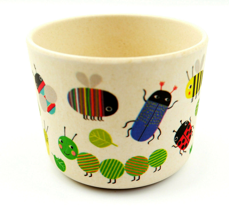 Eco Friendly Bamboo Composite Kids Cold Hot Drink Mug Cup Boys Girls Tableware