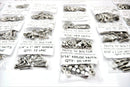 UNC 450+ Stainless Steel Hex Bolts, Nyloc Nuts & Washer Assorted Pack Kit A2
