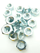 Bright zinc Plated Metric Hexagon Hex Full Nuts DIN 934 M4 M5 M6 M8 M10 M12