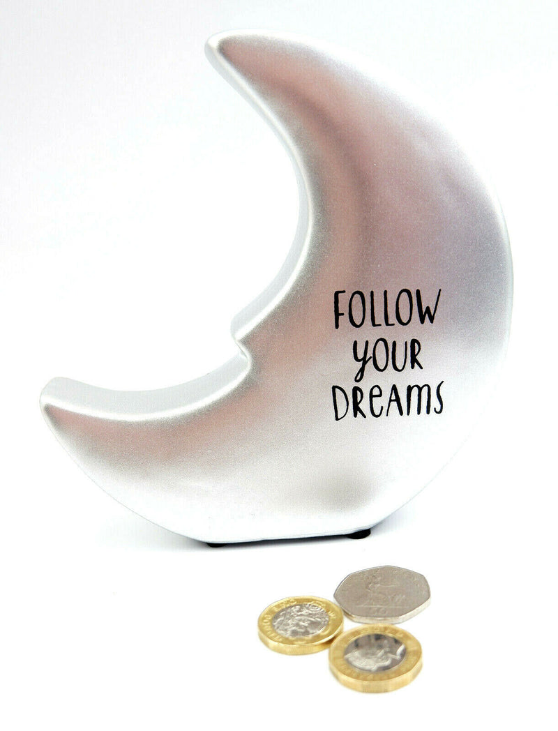 Sass and Belle Money Boxes Cash Coin Sloth Dog Cat Moon Sunflower Map Moneybox
