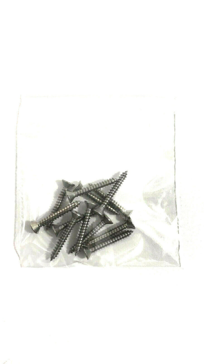 Caravan Awning Rail Screws Stainless Steel Camping Motorhome - Pack of 12 No.6g