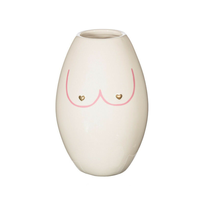 Sass and Belle Girl Power Boobies Large vase Flowers Roses Home Decor Gift