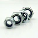 Metric Fine Extra Fine 10.9 Grade High Tensile Nyloc Nuts M8 To M24 Bright Zinc