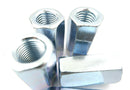 ALLTHREAD CONNECTORS THREADED ROD BAR STUD HEXAGON CONNECTING NUTS ZINC PLATED