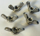 A2 Stainless Steel Wing Nuts To Fit Our Stainless Bolts & Studding M3/4/5/6/8mm