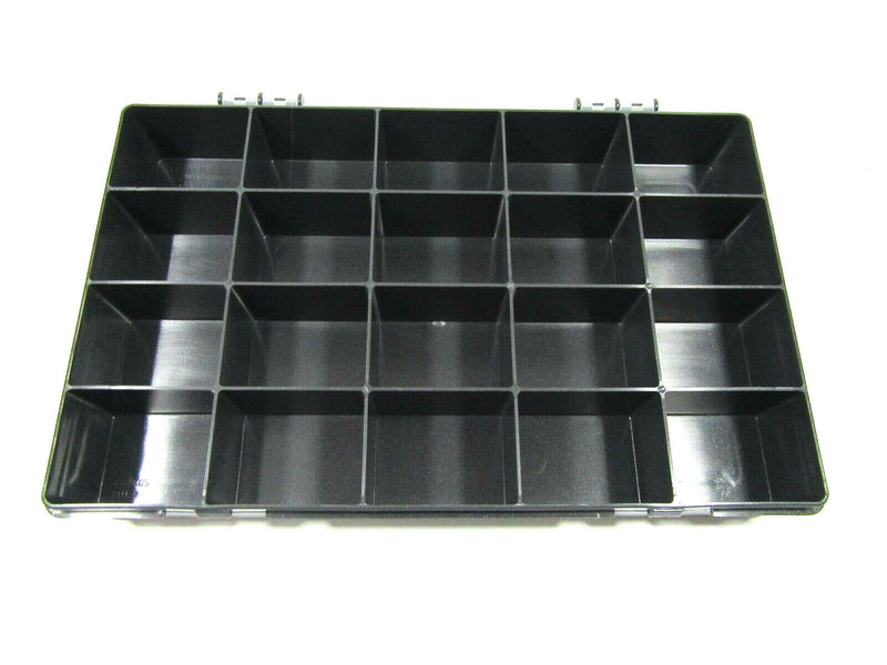 WHAM Plastic Storage Box Case Organiser Assorted Compartments Screw Bits