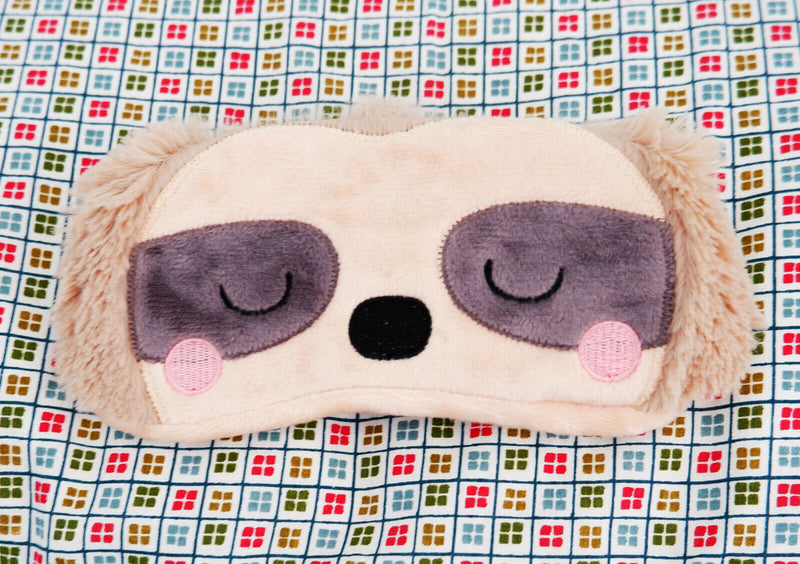 Sass and Belle Novelty Animal Sleep Travel Aid Eye Mask Cat Sloth Leopard Llama