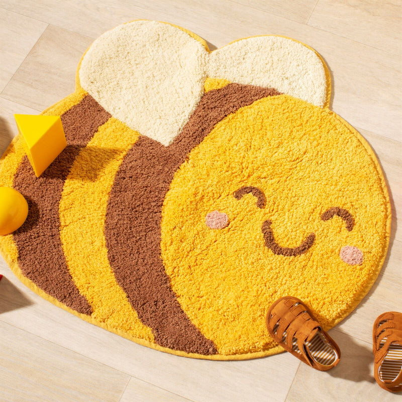 Sass & Belle Bee Happy Rug Shades of Honey Yellow