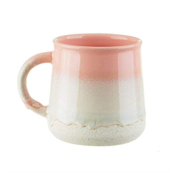 Sass & Belle Mojave Glaze Matte Pink Reactive Glaze Speckled Stoneware Mug