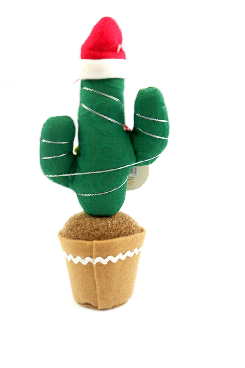 Sass and Belle Large Knitted Festive Cactus Christmas Decoration Funky