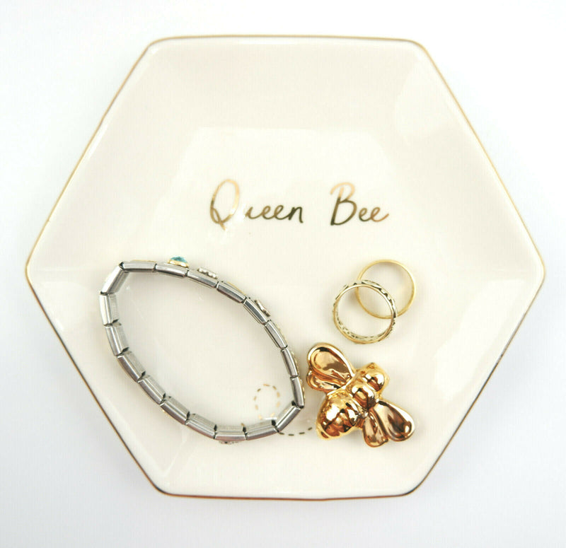 Ceramic Trinket Dish Holders Jewellery Key Rings Earring Coin Home Gift Ornament