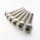 No.6 (3.5mm) POZI PAN HEAD SELF TAPPING TAPPER SCREWS ZINC WOOD SCREWS AB POINT