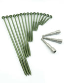 Spectre Landscape Screws Timber Sleeper Decking Fencing Fixing Hex Head 50 Pack