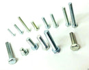 M4 M5 M6 M7 M8 Hex Head Setscrew - Hexagon Bolts BZP Zinc Plated Various Lengths