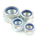 M14 M16 M18 M20 Nyloc Locking Nuts Type Steel Grade 8 Zinc Plated Metric Course